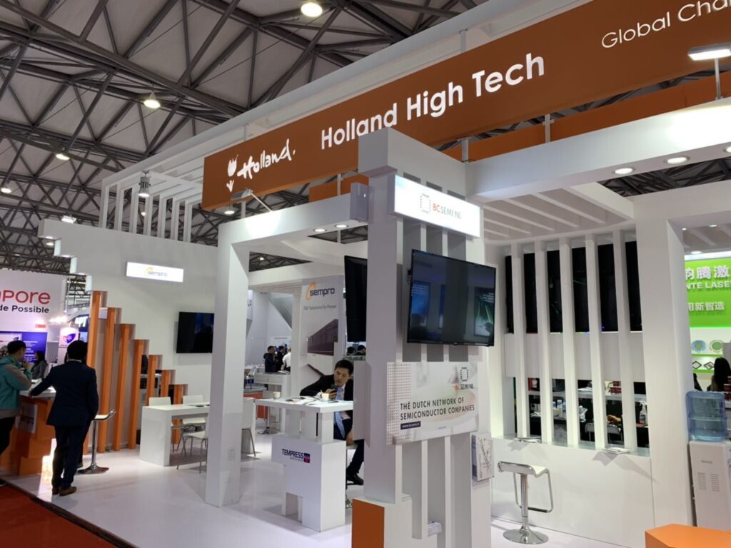 Holland High Tech Pavilion Semicon China 2019